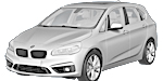 BMW F45 P0BCD Fault Code